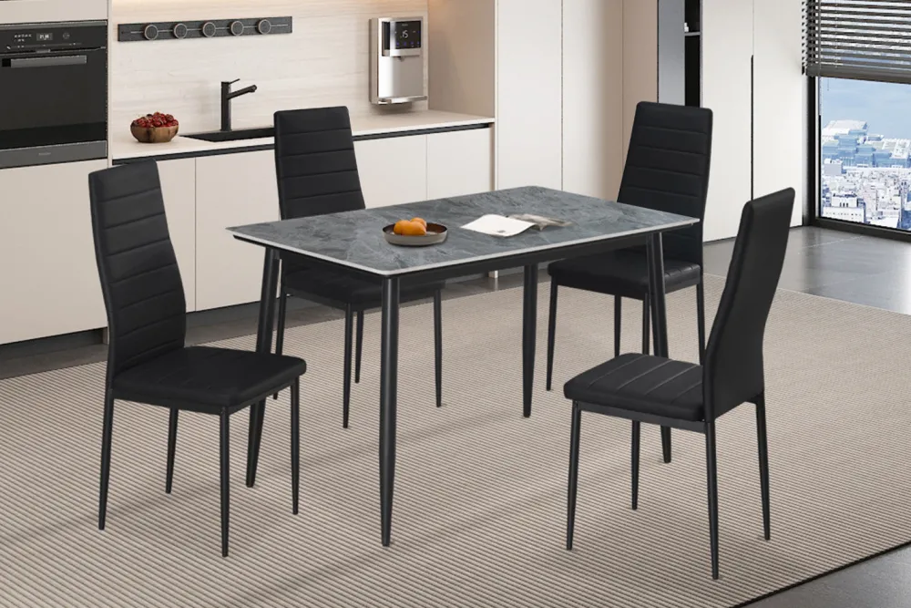 rousseau__tafel_kenzo__cm_0-1.webp Rousseau - Tafel Kenzo 120 cm Rechthoekig Steen Grijs - 75x120x70cm | Belga Meubelen Outlet