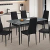 Rousseau - Tafel Kenzo 140 cm Rechthoekig Steen Grijs - 75x140x80cm | Belga Meubelen Outlet