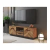 TV-Meubel Felix - Donkere Eik - 152x58x40cm | Belga Meubelen Hot
