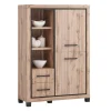 TYC - Barkast Opera - 2 deuren en 2 laden - h165xb114xd45cm | Belga Meubelen Outlet