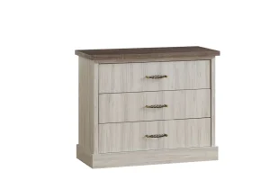 TYC - Commode Orlando - Grijze Eik/Donkere Eik - 110x87x4576x90x46cm | Belga Meubelen Online