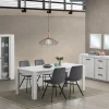 TYC - Eetkamer Ozark - 3-delige set - Licht grijze Eik | Belga Meubelen Best
