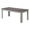 TYC - Eettafel Oakley - Grijze Eik/Donkere Eik - 170x76x90cm | Belga Meubelen New