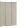 TYC - Kleerkast Erika - 3 Draaideuren - Licht Grijs Decor - 170x208x55cm | Belga Meubelen Clearance