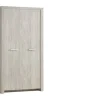 TYC - Kleerkast -motion - 2 draaideuren - Lichte Eik - 112x210x55cm | Belga Meubelen Online