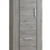 TYC - Kolomkast Oslo - Grijze Eik - 85x194x45cm | Belga Meubelen Discount