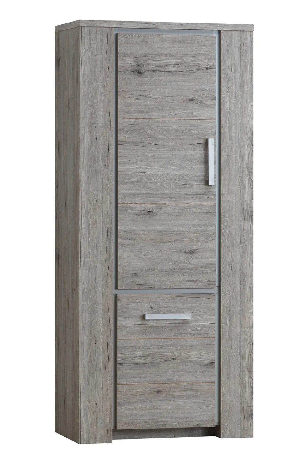 tyc__kolomkast_oslo__grij_0.webp TYC - Kolomkast Oslo - Grijze Eik - 85x194x45cm | Belga Meubelen Discount
