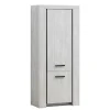 TYC - Kolomkast Ozark - Witte Eik - 82x193x45cm | Belga Meubelen Outlet