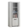 TYC - Kolomkast Vitrine Ozark - Witte Eik - 82x193x45cm | Belga Meubelen Hot