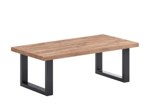 TYC - Salontafel Orly - Industri-le Eik - M-poten - 130x45x65cm | Belga Meubelen Online