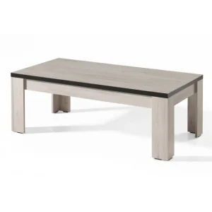TYC - Tv-Meubel Oscar - Donkere Eik/Zwart - 126x55x45cm | Belga Meubelen Hot