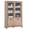 TYC - Vitrine Opera - 2 glasdeuren - LED - b133xh205xd45cm | Belga Meubelen Clearance