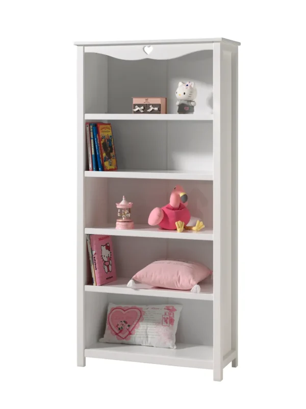 Vipack - Boekenkast Amori - AMBI9014 - Wit - 40x190x90cm | Belga Meubelen Outlet