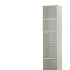 Vipack - Boekenkast London - LDBI1414 - Wit - 45x195,2xcm | Belga Meubelen Best
