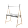 Vipack - Bureau Kiddy - KIBUTI14 - Wit - 74,8x159,6x116cm | Belga Meubelen Best