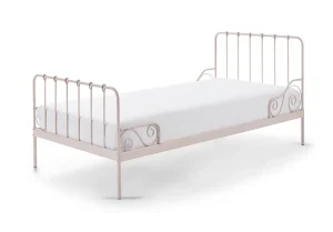 Vipack - Eenpersoonsbed Alice - ACBE9013 - Roze - 91x94x208cm | Belga Meubelen Discount