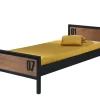 Vipack - Eenpersoonsbed Alex - AXBE9019 - Natuur - 96,5x75x209cm | Belga Meubelen Sale