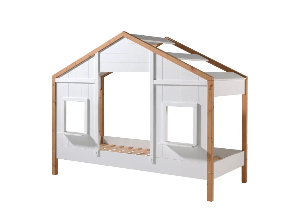 vipack__eenpersoonsbed_ba_0-1.webp Vipack - Eenpersoonsbed Babs - BSBE9014 - Wit/Natuur - 168,7x106x210cm | Belga Meubelen Hot