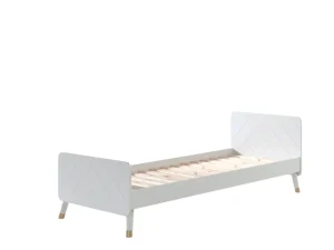 Vipack - Eenpersoonsbed Billy - BIBE9014 - Wit - 95x73,5x203,6cm | Belga Meubelen New