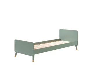 Vipack - Eenpersoonsbed Billy - BIBE9016 - Olijfgroen - 95x73,5x203,6cm | Belga Meubelen Fashion