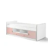 Vipack - Eenpersoonsbed Bonny - BONKB9015 - Roze - 97,5x78,5x207cm | Belga Meubelen New