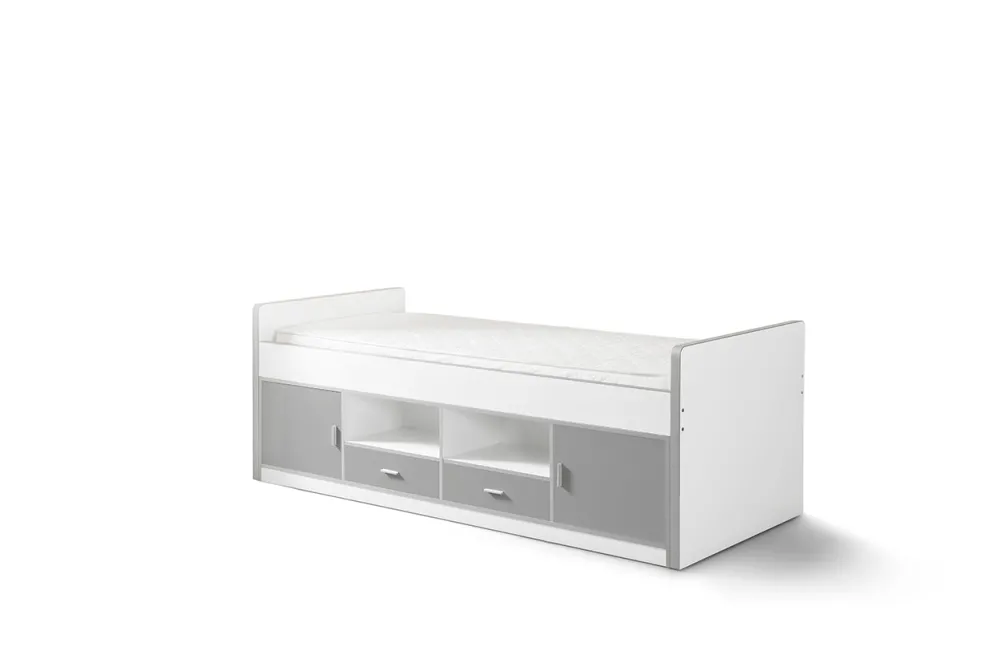 vipack__eenpersoonsbed_bo_0-5.webp Vipack - Eenpersoonsbed Bonny - BONKB9009 - Grijs - 97,5x78,5x207cm | Belga Meubelen Discount