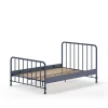 Vipack - Eenpersoonsbed Bronxx - BRBE1407 - Blauw - 146,5x110x208cm | Belga Meubelen Hot