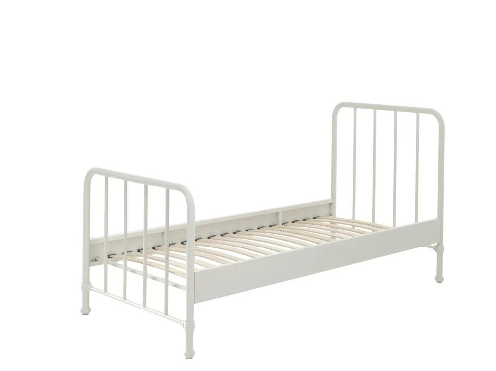 vipack__eenpersoonsbed_br_0-3.webp Vipack - Eenpersoonsbed Bronxx - BRBE9014 - Wit - 98,5x110x208cm | Belga Meubelen New