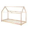 Vipack - Eenpersoonsbed Cabane - CABE9010 - Natuur - 98x142x206cm | Belga Meubelen Best