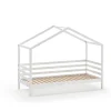Vipack - Eenpersoonsbed Dallas - PLBB9014 - Wit - 96x170x200cm | Belga Meubelen Outlet