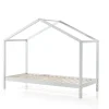 Vipack - Eenpersoonsbed Dallas - DAZH9014 - Wit - 97x170x210,5cm | Belga Meubelen Discount
