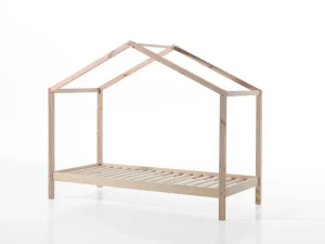 Vipack - Eenpersoonsbed Dallas - DAZH9010 - Natuur - 97x170x210,5cm | Belga Meubelen Hot