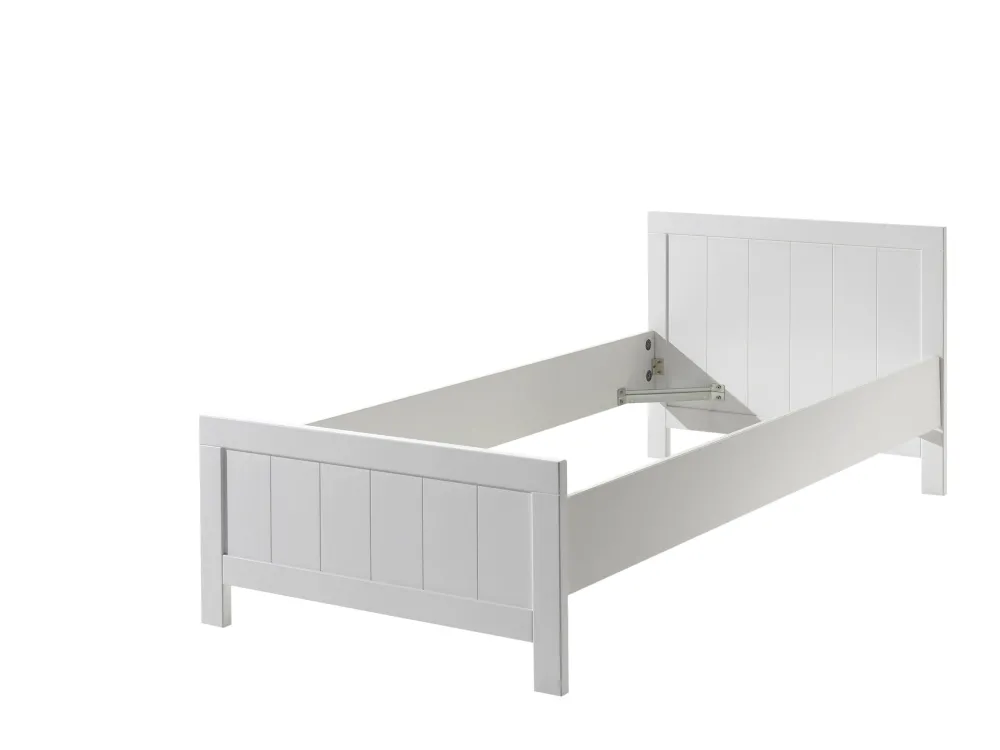 vipack__eenpersoonsbed_er_0.webp Vipack - Eenpersoonsbed Erik - ERBE9014 - Wit - 96x77x208cm | Belga Meubelen Hot
