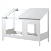 Vipack - Eenpersoonsbed Housebed - HB902614 - Wit - 106x159x213,6cm | Belga Meubelen Hot