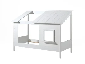 Vipack - Eenpersoonsbed Housebed - HB902614 - Wit - 106x159x213,6cm | Belga Meubelen Hot