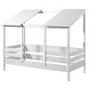 Vipack - Eenpersoonsbed Housebed - HB900914 - Wit - 106x174x214,2cm | Belga Meubelen Best