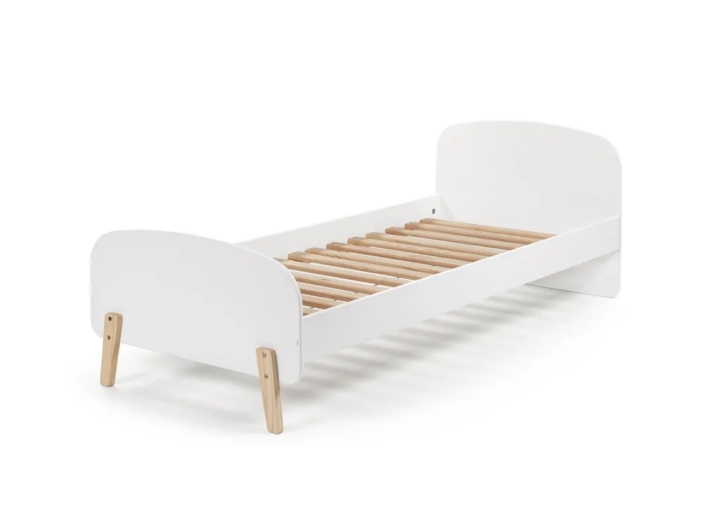 vipack__eenpersoonsbed_ki_0-2.webp Vipack - Eenpersoonsbed Kiddy - KIBE9014 - Wit - 95x72,5x205,5cm | Belga Meubelen New
