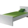 Vipack - Eenpersoonsbed Lara - LABE9014 - Wit - 76,5x96x200cm | Belga Meubelen Fashion