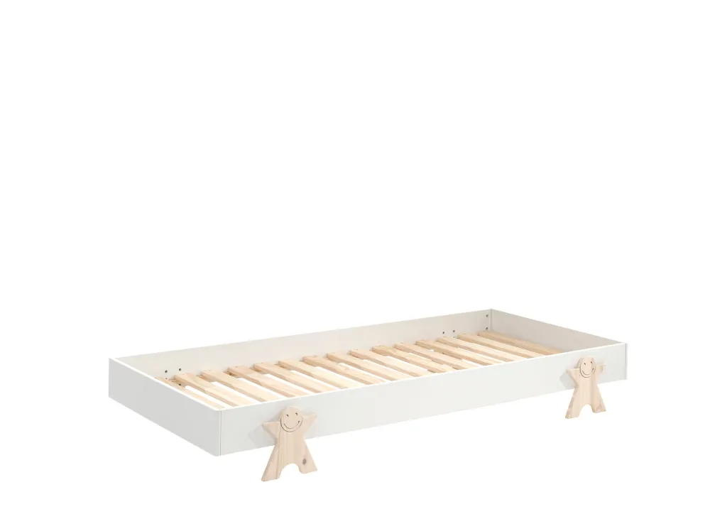 vipack__eenpersoonsbed_mo_0-1.webp Vipack - Eenpersoonsbed Modulo - MDBE9214 - Wit - 93,8x27,5x200cm | Belga Meubelen Clearance
