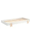 Vipack - Eenpersoonsbed Modulo - MDBE9114 - Wit - 93,8x27,5x200cm | Belga Meubelen Outlet