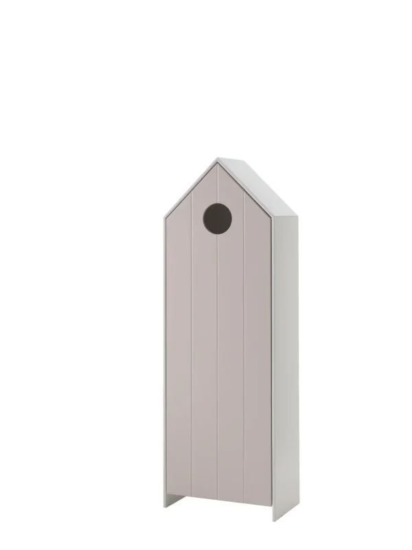 Vipack - Halfhoogslaper Barnie - BAHS9014 - Wit - 132,2x201,8x218,3cm | Belga Meubelen Fashion