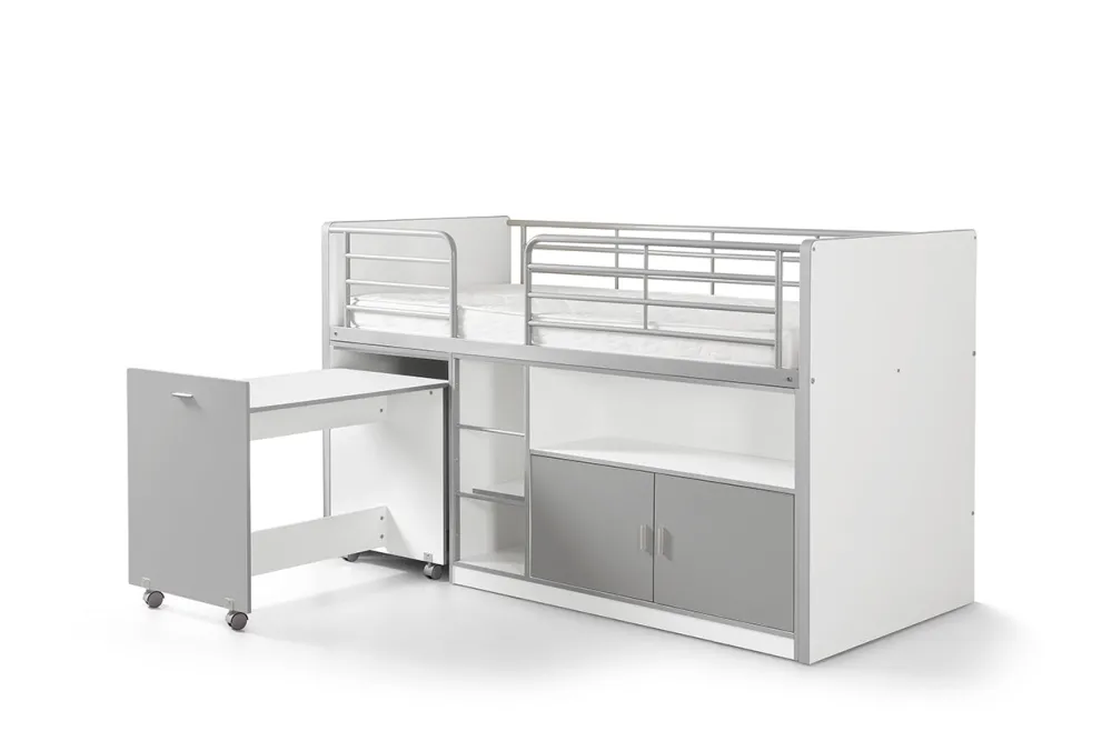 vipack__halfhoogslaper_bo_0-4.webp Vipack - Halfhoogslaper Bonny - BONHS9109 - Grijs - 96x121x207cm | Belga Meubelen Outlet