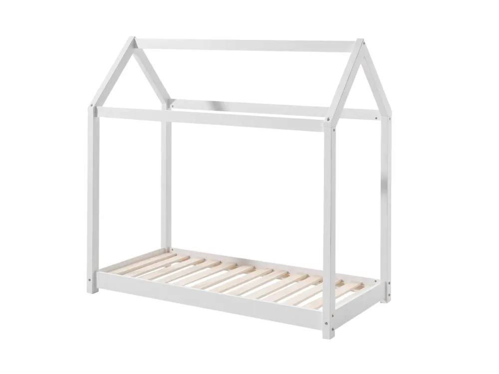 vipack__juniorbed_cabane__0.webp Vipack - Juniorbed Cabane - CABE7014 - Wit - 78x132x146cm | Belga Meubelen Hot