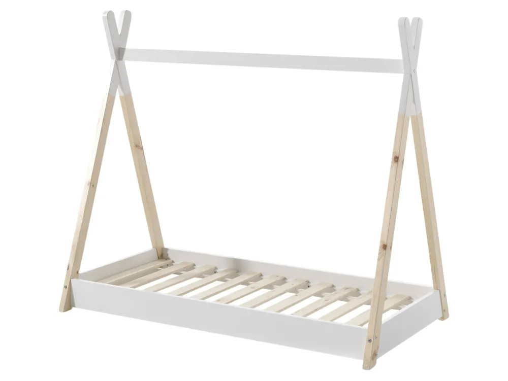 vipack__juniorbed_tipi__t_0.webp Vipack - Juniorbed Tipi - TIBE7014 - Natuur/Wit - 84,5x130,4x120cm | Belga Meubelen Outlet