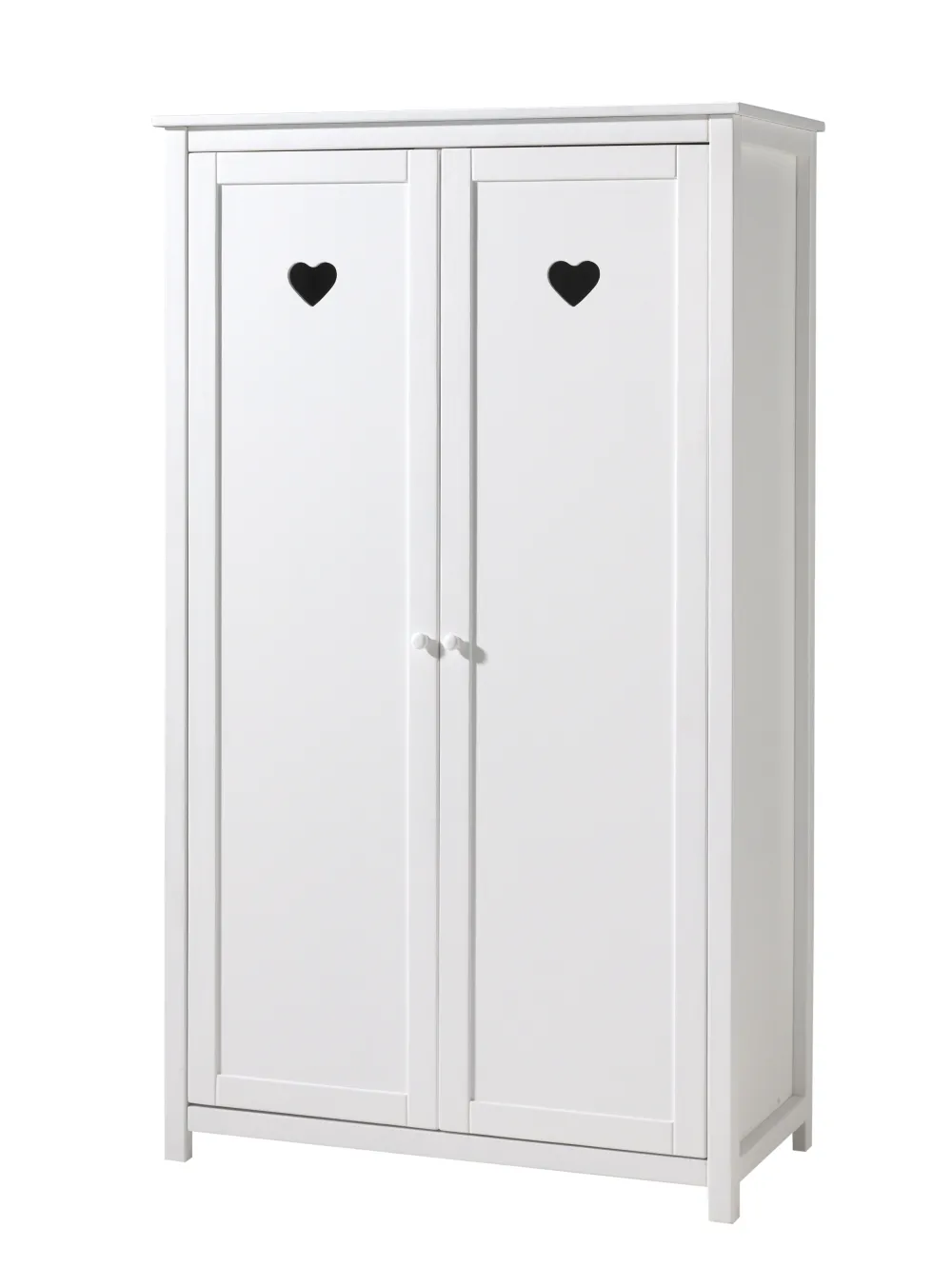 vipack__kleerkast_amori___0-1.webp Vipack - Kleerkast Amori - AMKL1214 - Wit - 57x190,5x110cm | Belga Meubelen Fashion