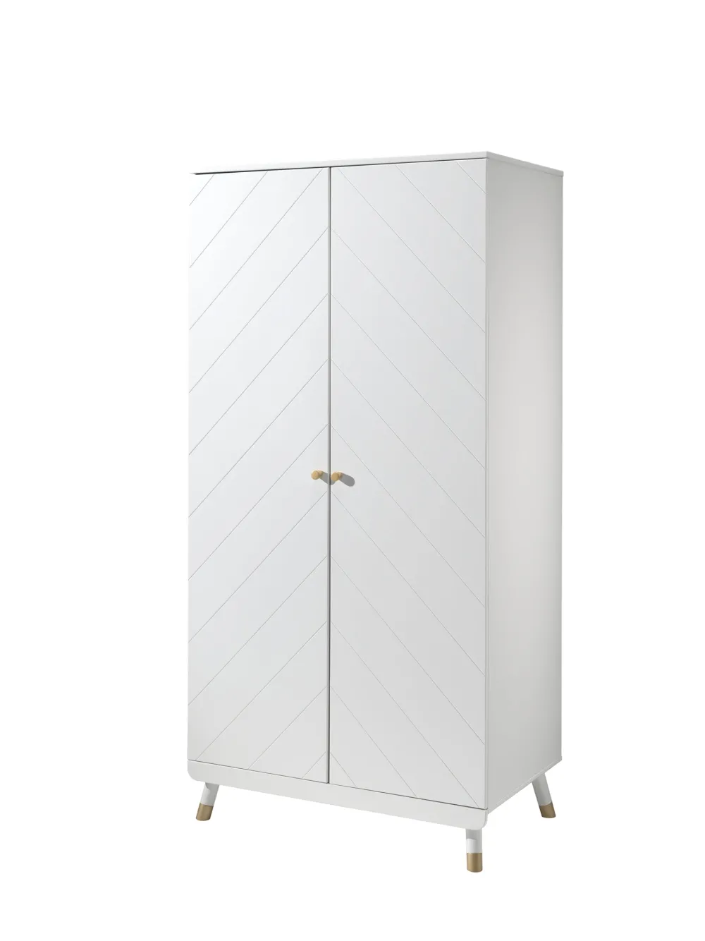 vipack__kleerkast_billy___0-1.webp Vipack - Kleerkast Billy - BIKL1214 - Wit - 59,2x200x100cm | Belga Meubelen Discount