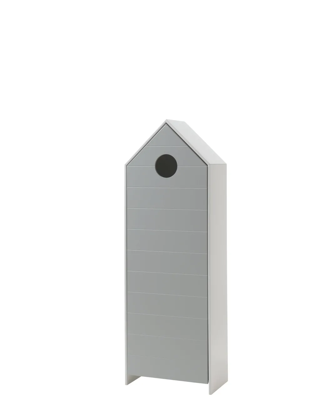 vipack__kleerkast_casami__0-6.webp Vipack - Kleerkast Casami - CSBH1115 - Grijs - 37x171,5x57,6cm | Belga Meubelen Clearance