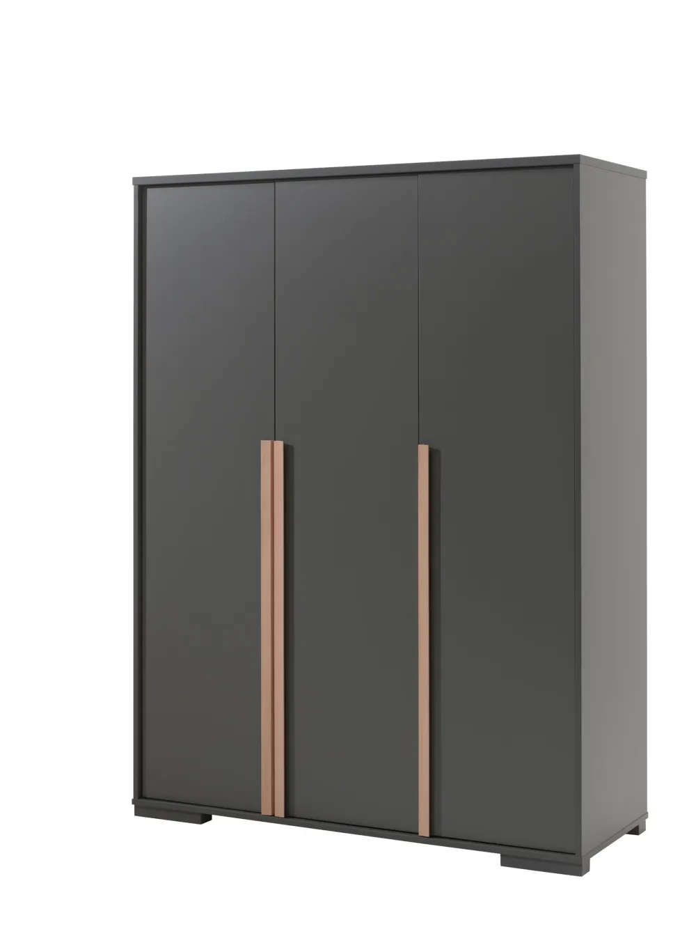 vipack__kleerkast_london__0.webp Vipack - Kleerkast London - LDKL1380 - Grijs - 56x195,2xcm | Belga Meubelen Discount