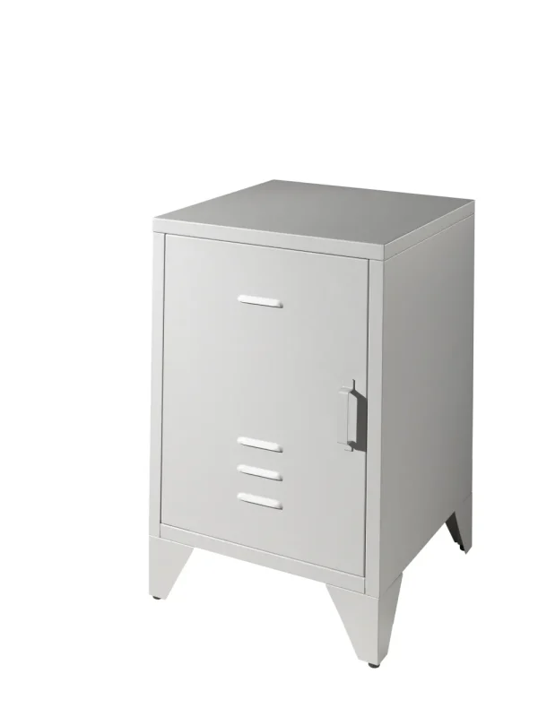 Vipack - Nachtkastje Bronxx - BRNA1115 - Grijs - 40x60,5x40cm | Belga Meubelen New
