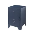 Vipack - Nachtkastje Bronxx - BRNA1107 - Blauw - 40x60,5x40cm | Belga Meubelen Outlet